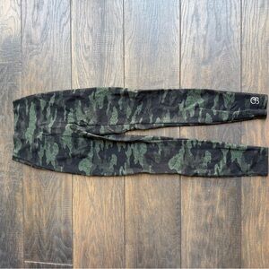 Bombshell Sportswear Camouflage Leggings - Green and Black